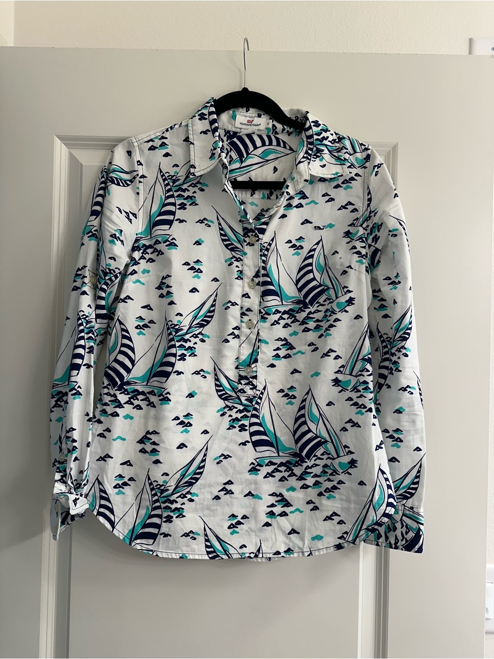 Vineyard Vines Sailboat Popover